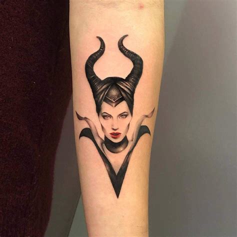 maleficent tattoos